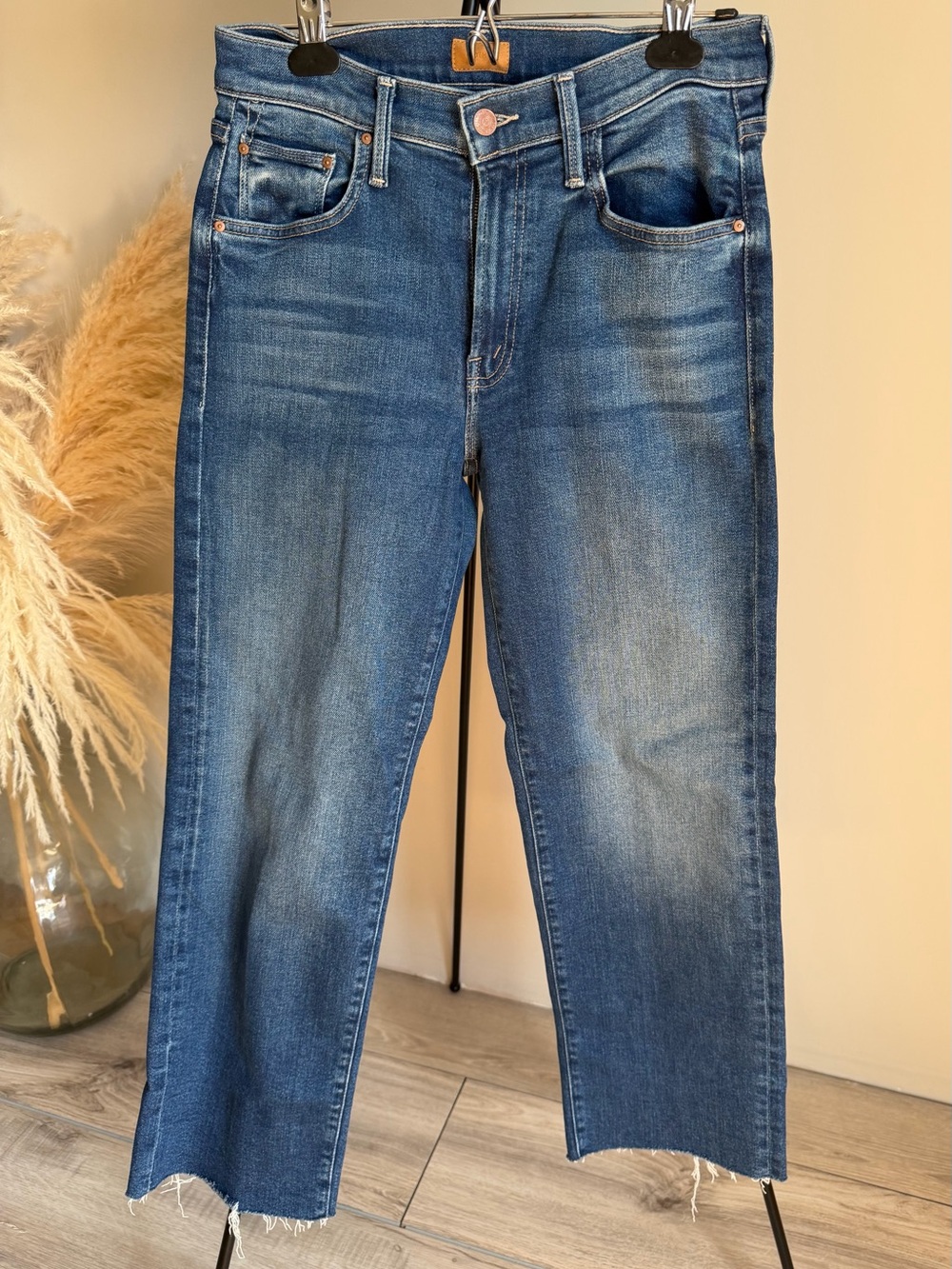 MOTHER Mid Rise Rambler Zip Ankle Fray - Picture 10 of 12